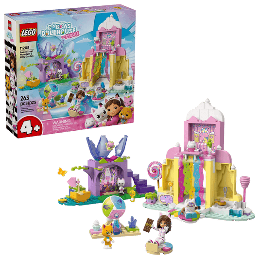 LEGO 11205 Sweet Treat Mountain & Kitty Garden - Gabby's Dollhouse 4+