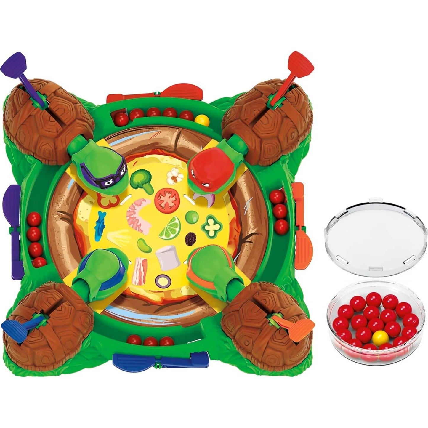 Hasbro -  Games - Hungry Hungry Hippos Teenage Mutant Ninja Turtles Board Game
