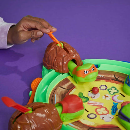 Hasbro -  Games - Hungry Hungry Hippos Teenage Mutant Ninja Turtles Board Game