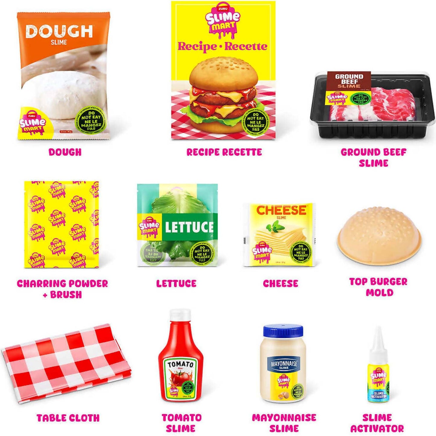 ZURU - Slime Mart Series 1 Shopping Basket - Burger