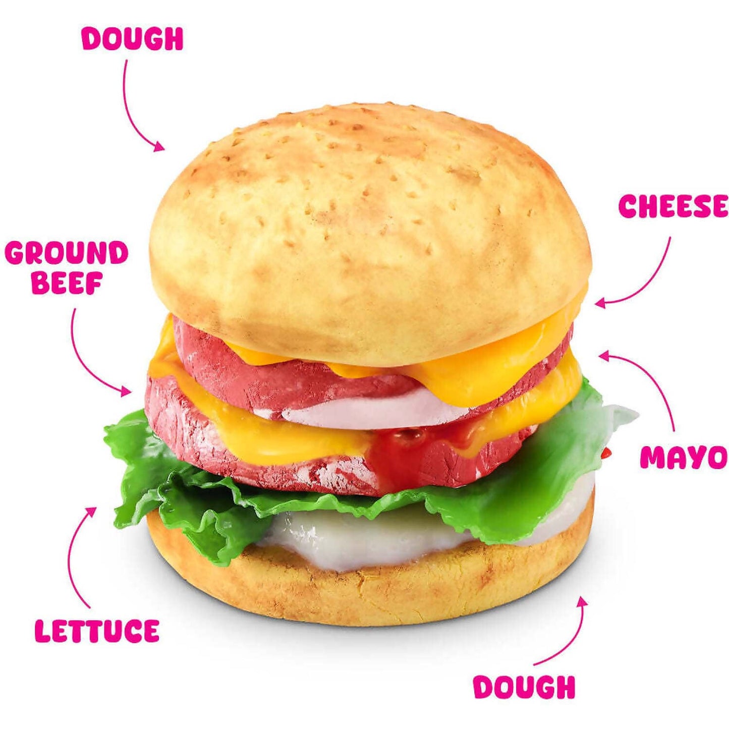 ZURU - Slime Mart Series 1 Shopping Basket - Burger