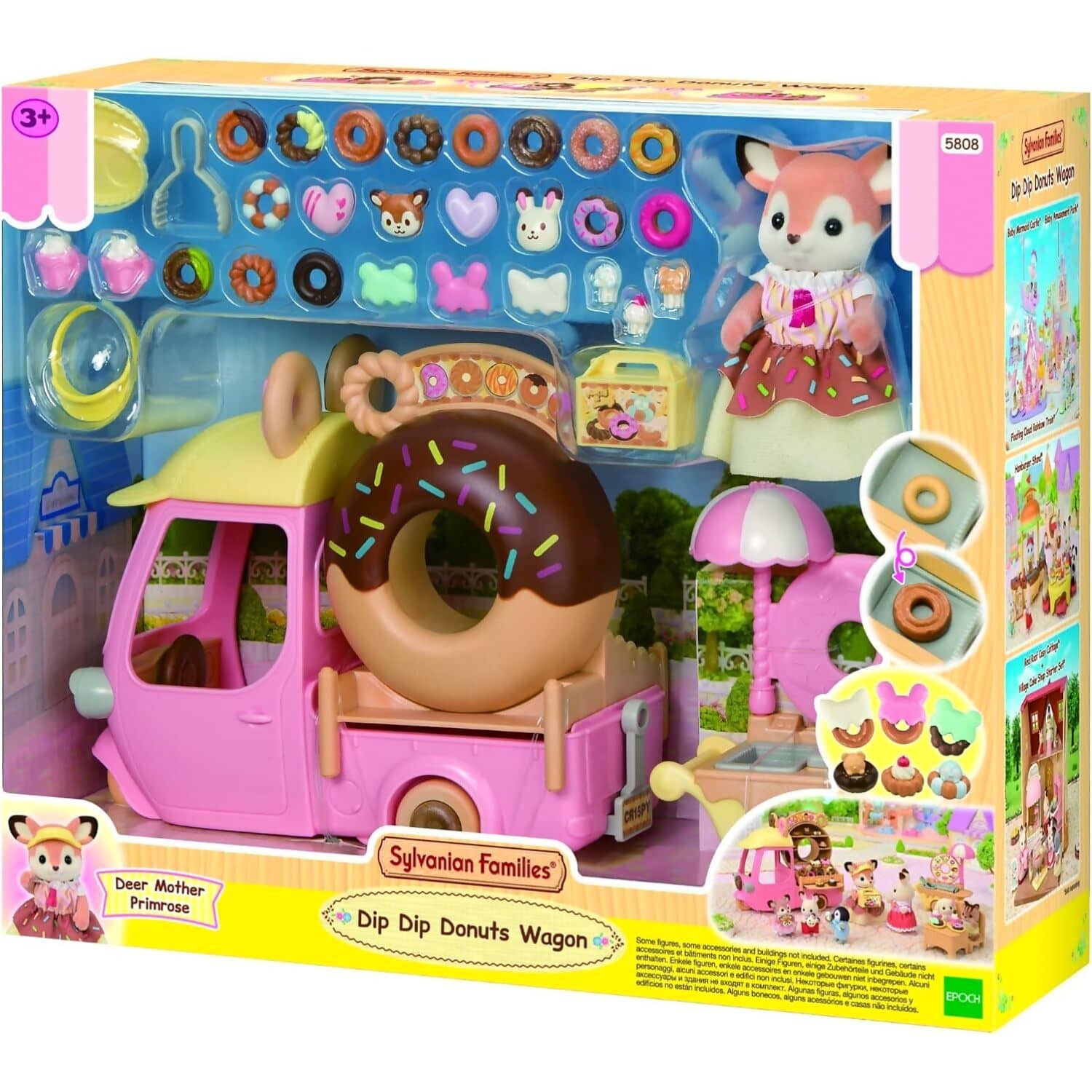 Sylvanian Families - Dip Dip Donuts Wagon Playset