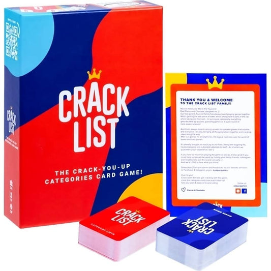 Moose -  Games - Crack List Card Game