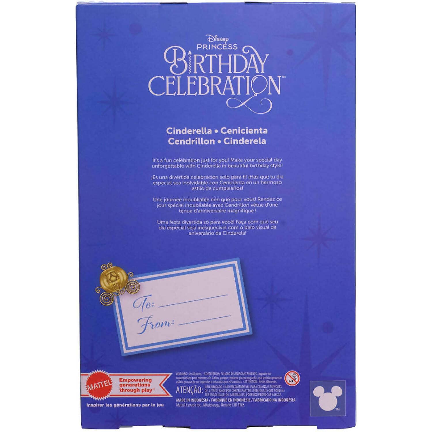 Disney - Princess - Birthday Celebration Cinderella Doll