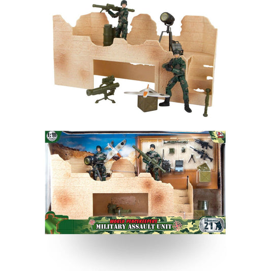 World Peacekeepers - Military Assault Unit Action Figures and Accessories