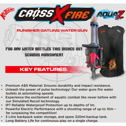 Kazaang - CrossXFire AquaZ - Punisher Electric Water Gun