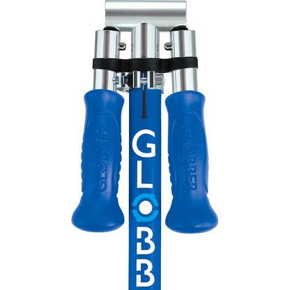 Globber - Flow Foldable Junior Scooter with Lights Navy Blue / Sky Blue