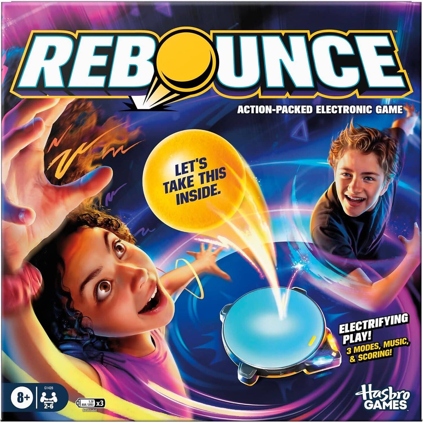 Hasbro -  Games - Rebounce Action Packed Electronic Game