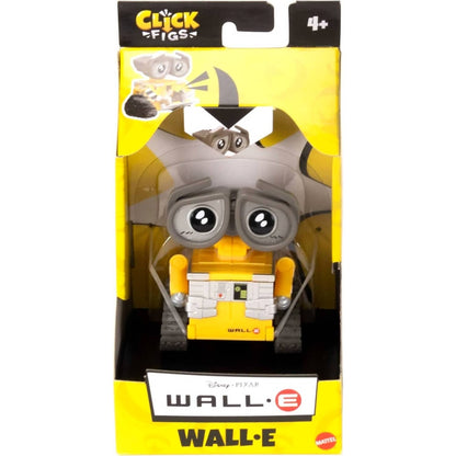 Disney -  Pixar - Click Figs Wall-E Robot Figure - Mattel