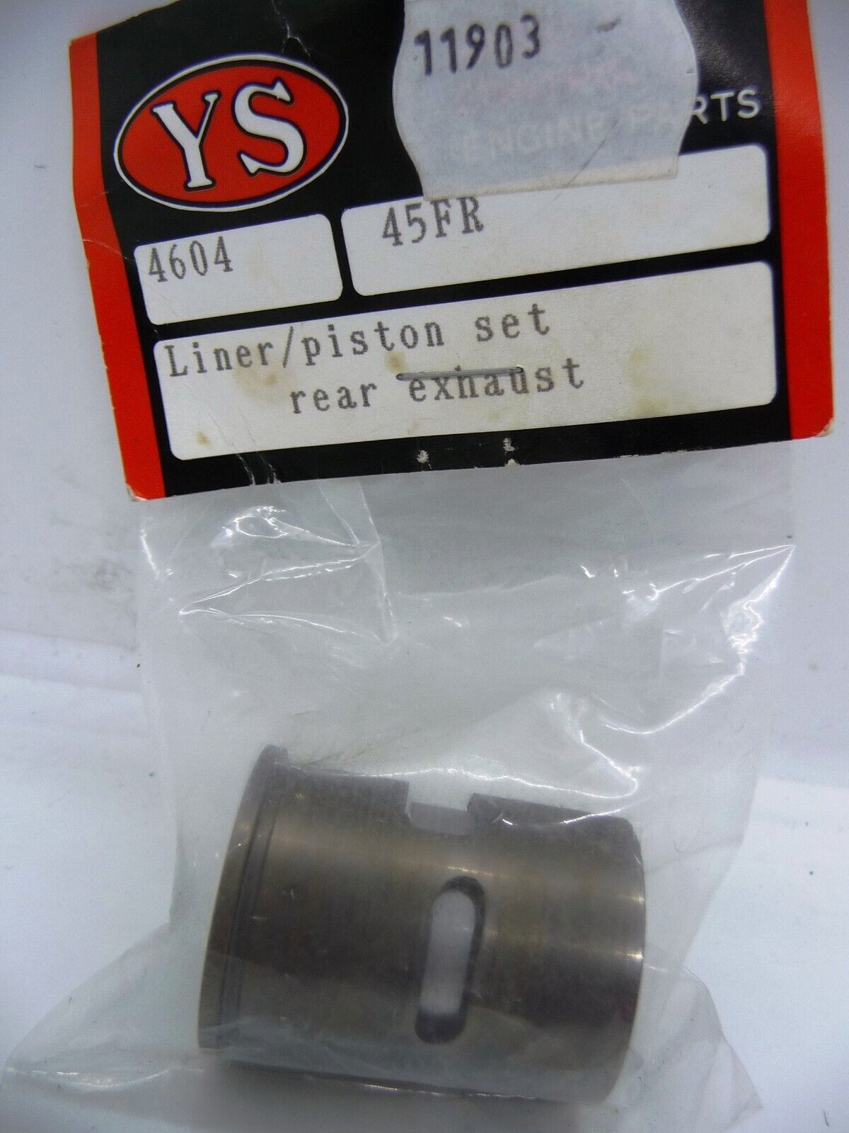 4604 YS ENGINE PART PISTON LINER REAR EXH 45R