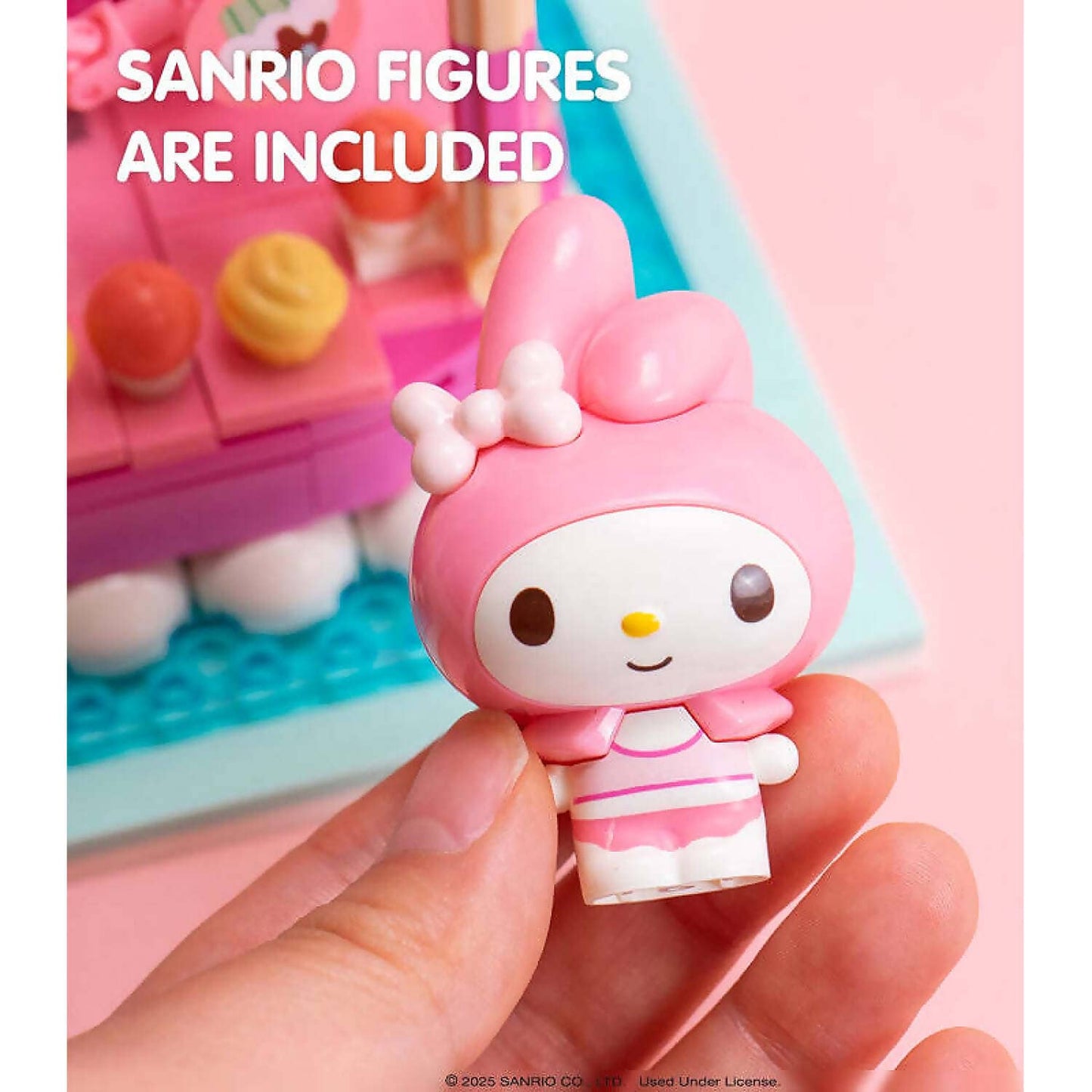 Hello Kitty -  and Friends - YuMe Blocks Summer Wunderland - My Melody Ferris Wheel 388 Pieces