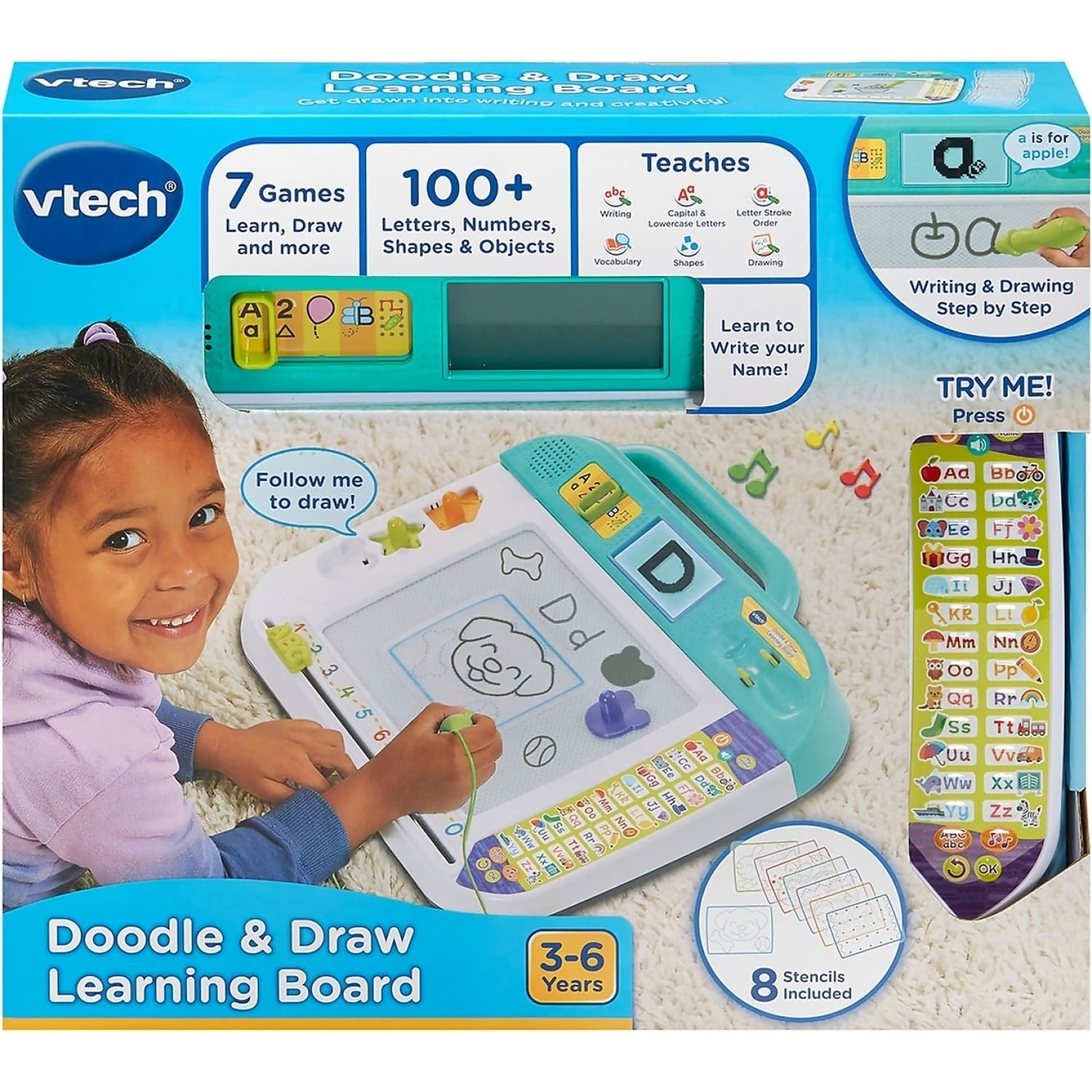 VTech - Doodle & Draw Learning Board – Toys and Hobbys Australia