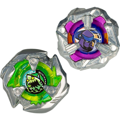 Beyblade -  X - Knife Shinobi 4-80HN and Keel Shark 3-80F Top Dual Pack Set