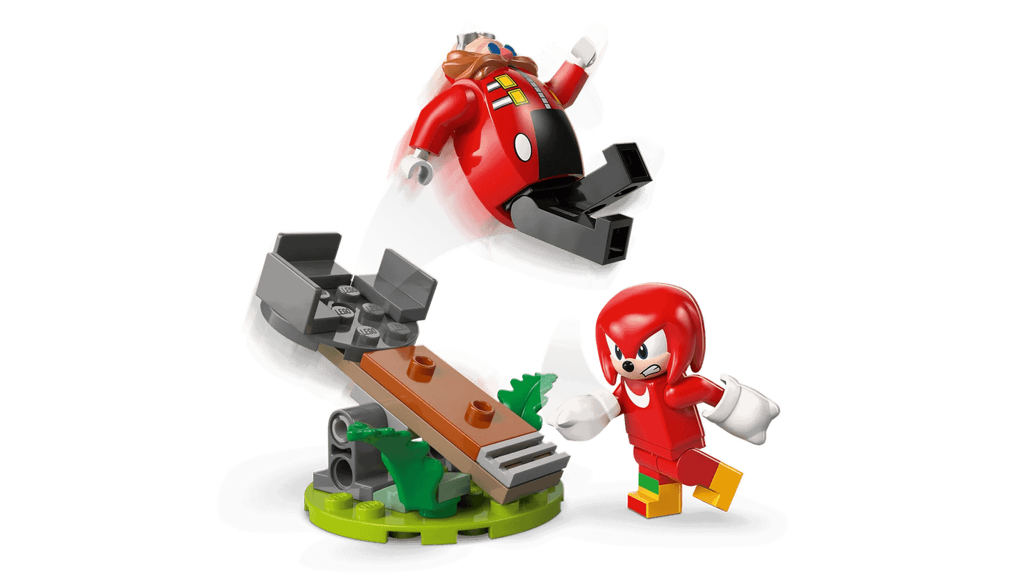 LEGO 77005 Knuckles vs. Dr. Eggman Egg Crusher Mech - Sonic the Hedgehog
