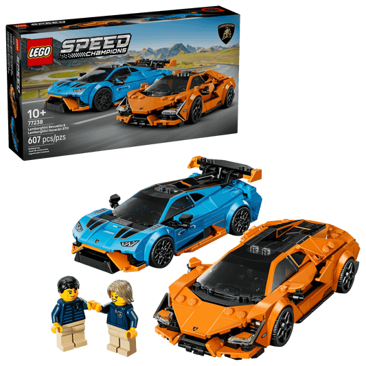 LEGO 77238 Lamborghini Revuelto & Huracan STO - SPEED Champions