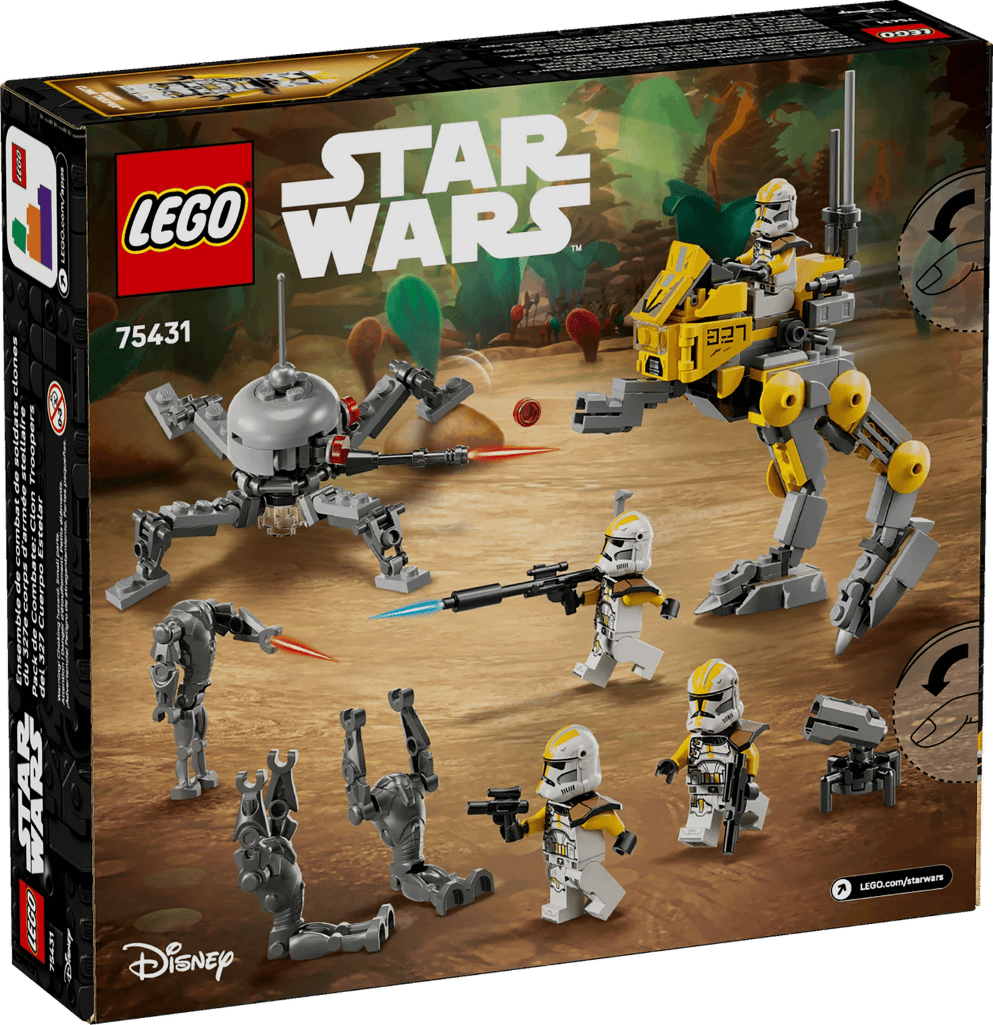 LEGO 75431 327th Star Corps Clone Troopers™ Battle Pack - Star Wars