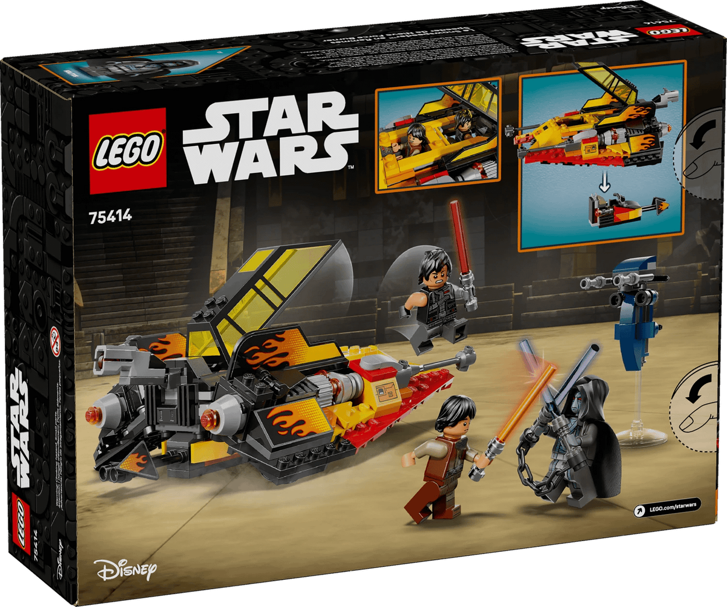 LEGO 75414 The Force Burner Snowspeeder™ - Star Wars