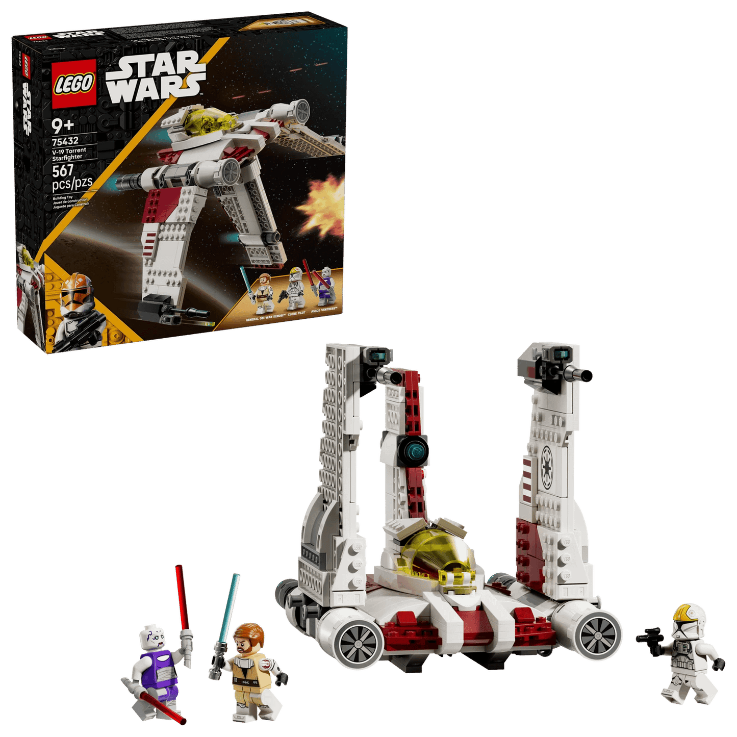 LEGO 75432 V-19 Torrent Starfighter - Star Wars