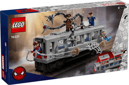 LEGO 76321 Spider-Man vs. Doc Ock Subway Train Scene - Marvel Super Heroes