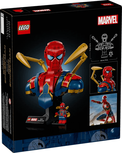 LEGO 76326 Iron Spider-Man Bust - Marvel Super Heroes