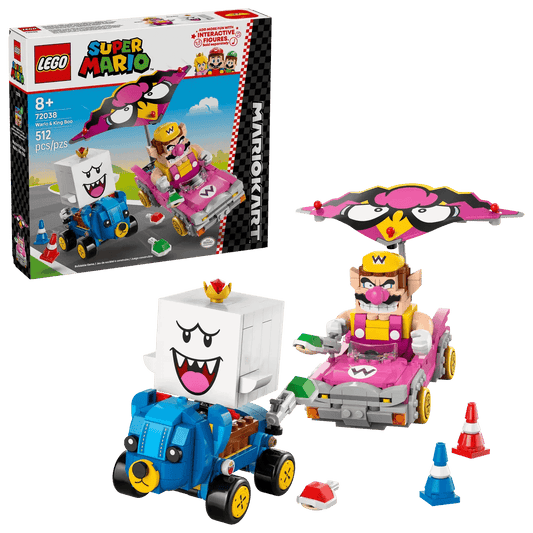 LEGO 72038 Mario Kart™ - Wario & King Boo - Super Mario
