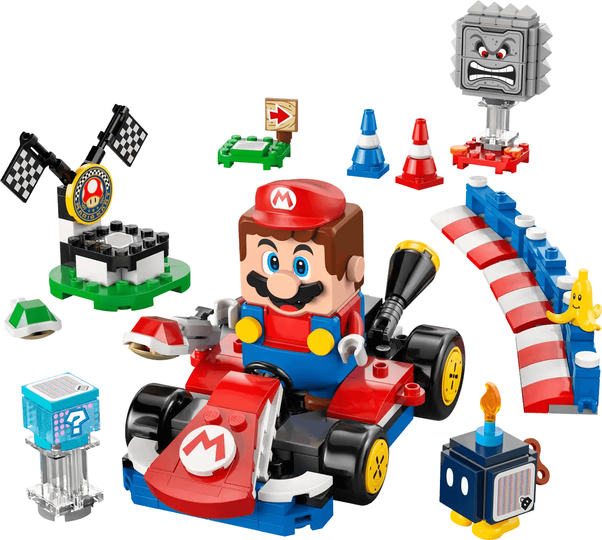 LEGO 72043 Mario Kart™ - Interactive LEGO® Mario™ & Standard Kart - Super Mario