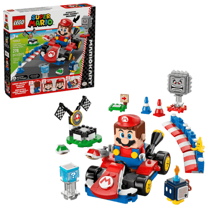 LEGO 72043 Mario Kart™ - Interactive LEGO® Mario™ & Standard Kart - Super Mario