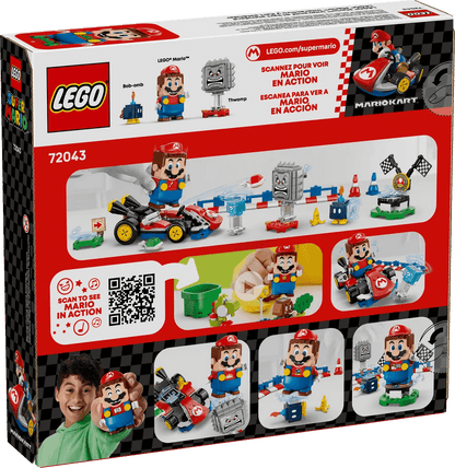 LEGO 72043 Mario Kart™ - Interactive LEGO® Mario™ & Standard Kart - Super Mario