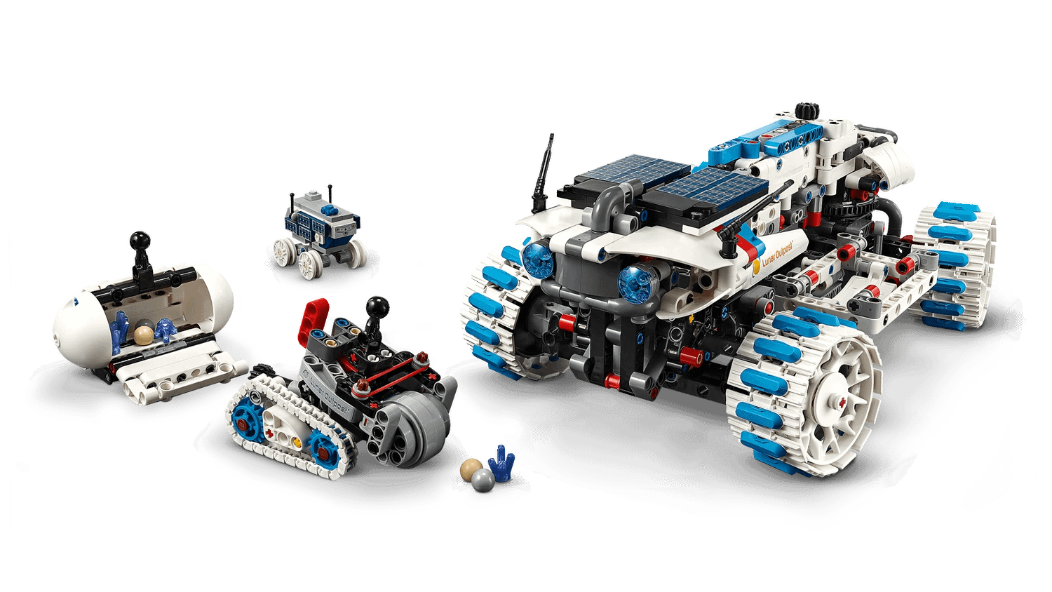 LEGO 42211 Lunar Outpost Moon Rover Space Vehicle - Technic