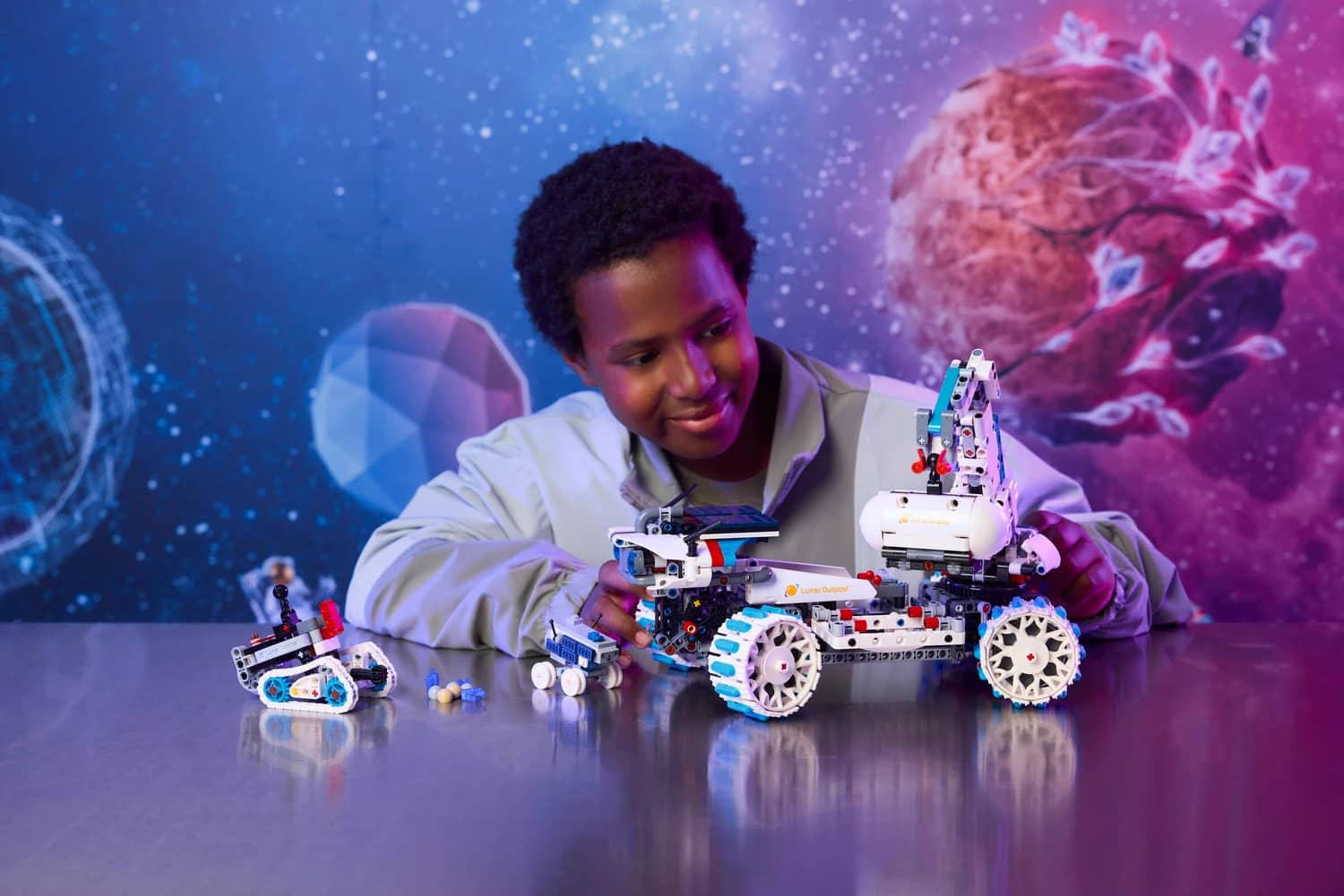LEGO 42211 Lunar Outpost Moon Rover Space Vehicle - Technic