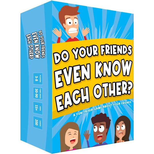 Moose -  Games - Do Your Friends Even Know Each Other Card Game