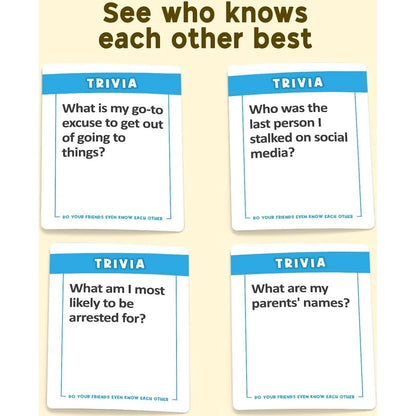 Moose -  Games - Do Your Friends Even Know Each Other Card Game