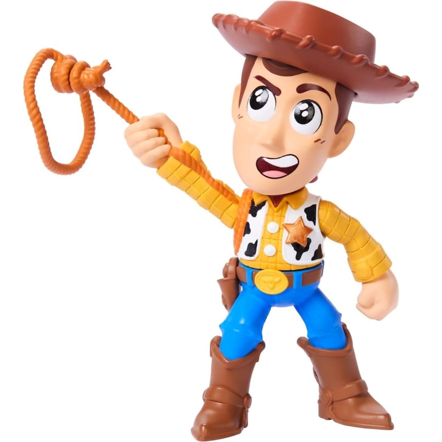 Disney -  Pixar - Toy Story Click Figs Sheriff Woody Pop Up Action Move 3.5-inch Figure - Mattel