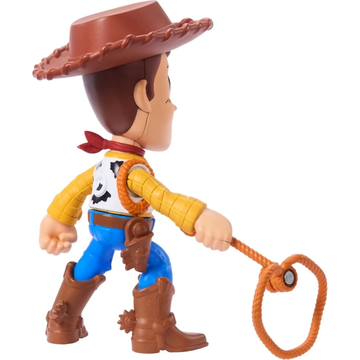 Disney -  Pixar - Toy Story Click Figs Sheriff Woody Pop Up Action Move 3.5-inch Figure - Mattel