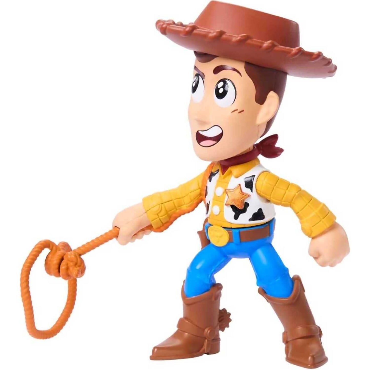 Disney -  Pixar - Toy Story Click Figs Sheriff Woody Pop Up Action Move 3.5-inch Figure - Mattel