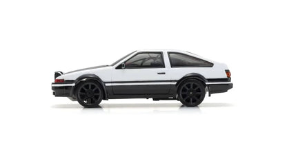 Kyosho - First Mini-Z Toyota Sprinter Trueno AE86 White & Black - Remote Control Car