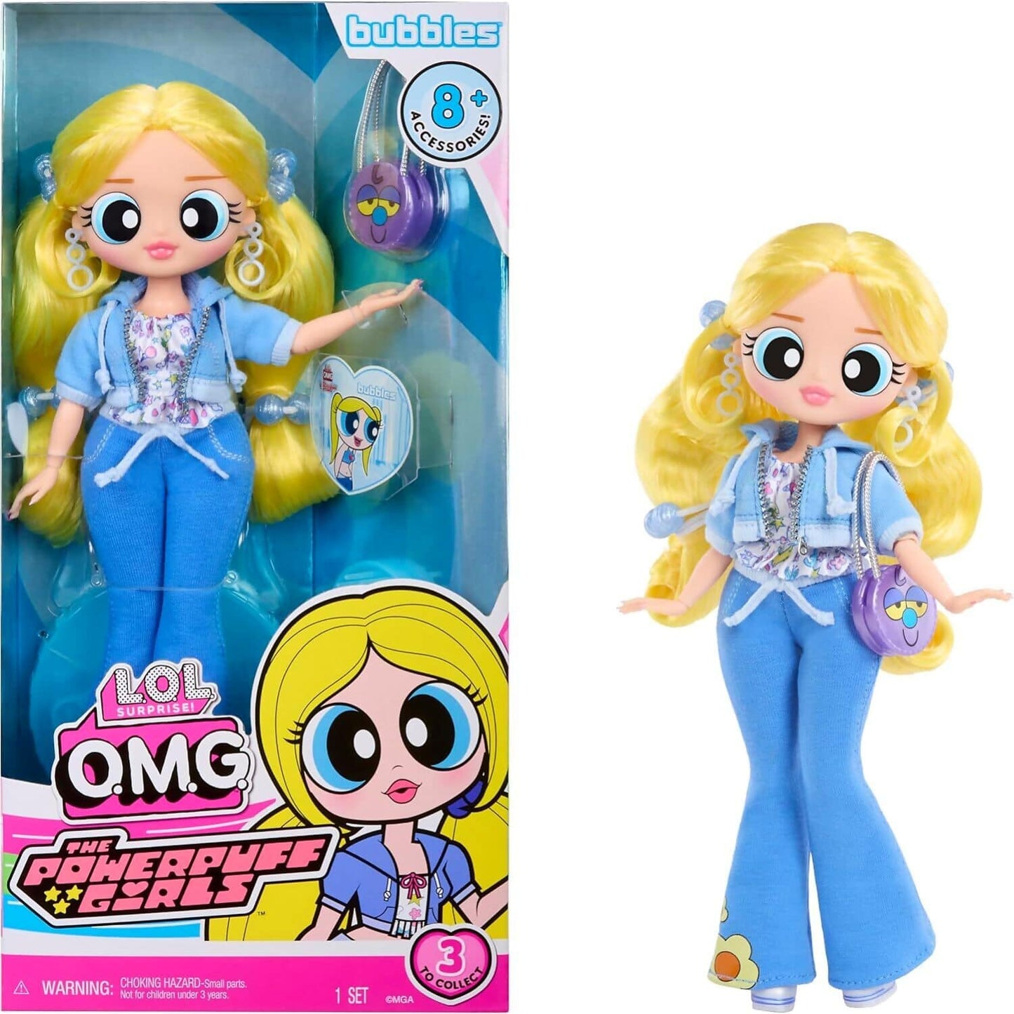 L.O.L. Surprise! - OMG The Powerpuff Girls Fashion Doll - Bubbles