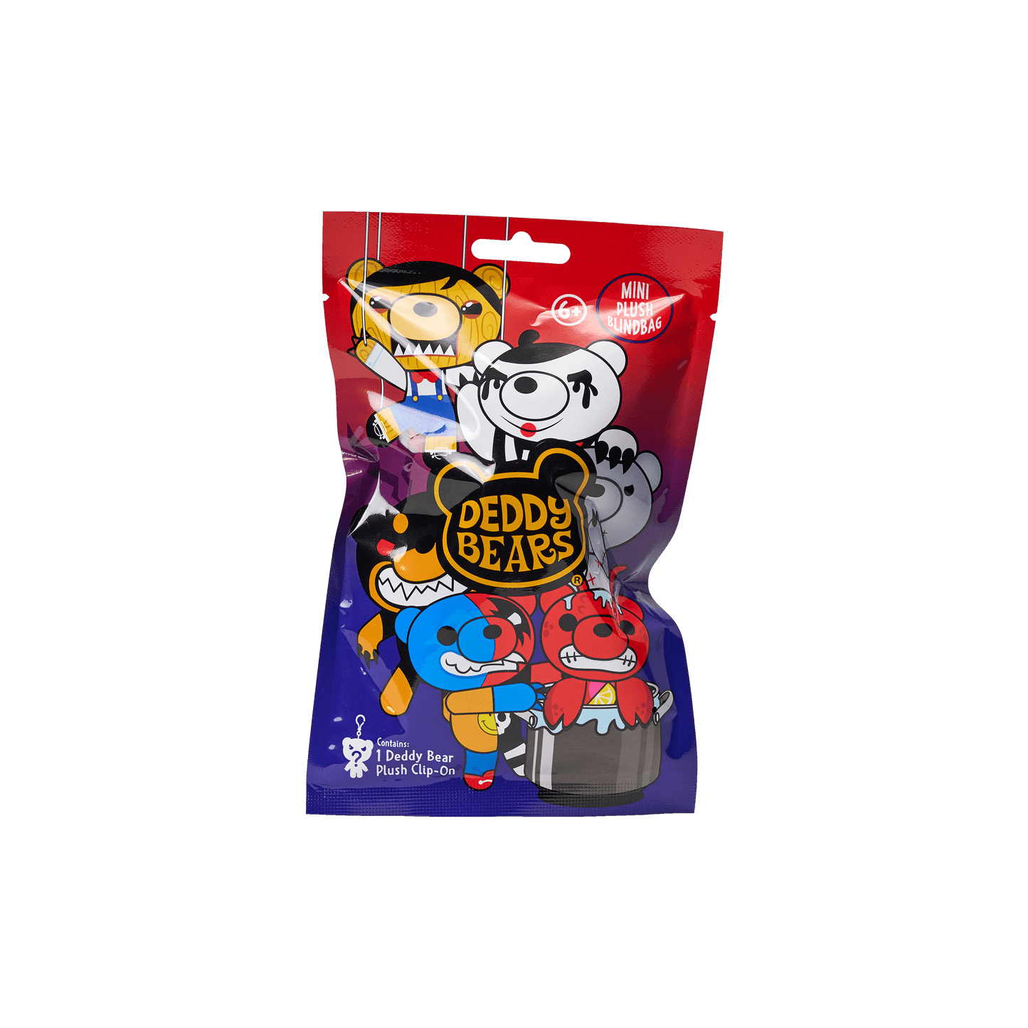 Deddy Bears - Series 4 Edition Mystery Blind Bag - 12cm Plush Clip-On - Jasnor