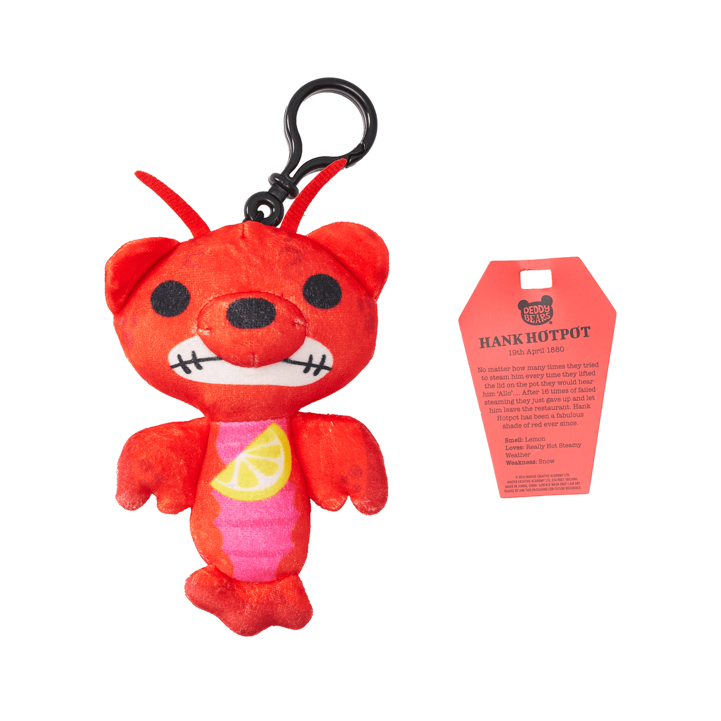 Deddy Bears - Series 4 Edition Mystery Blind Bag - 12cm Plush Clip-On - Jasnor