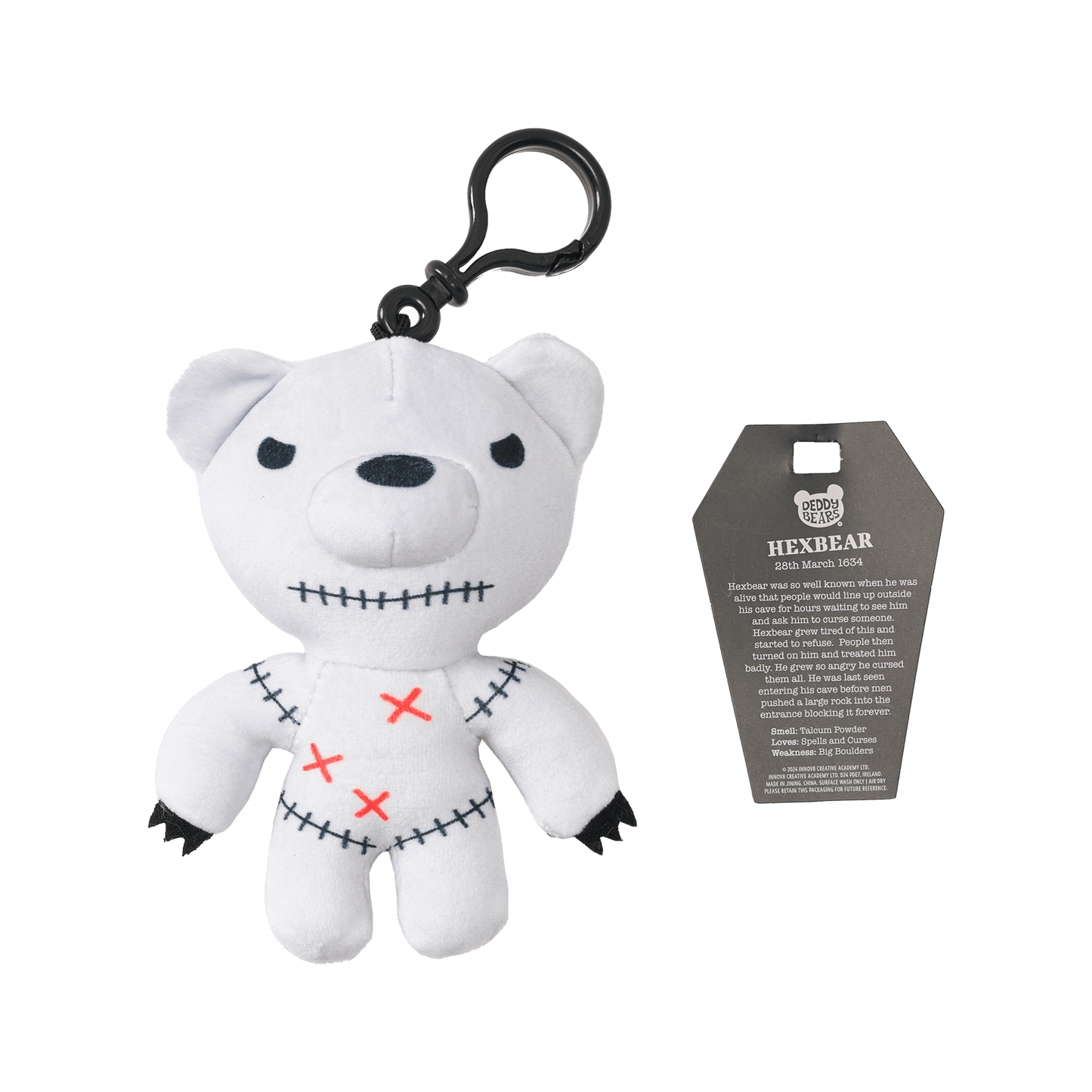 Deddy Bears - Series 4 Edition Mystery Blind Bag - 12cm Plush Clip-On - Jasnor