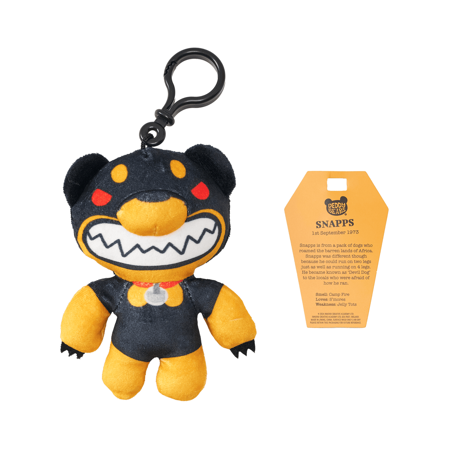 Deddy Bears - Series 4 Edition Mystery Blind Bag - 12cm Plush Clip-On - Jasnor