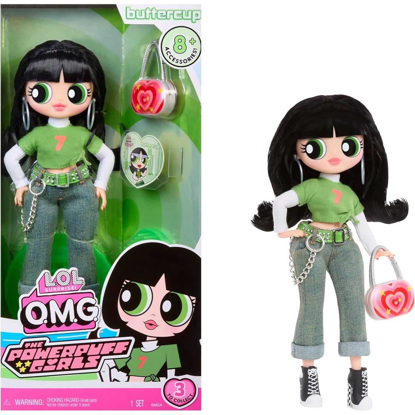 L.O.L. Surprise! - OMG The Powerpuff Girls Fashion Doll - Buttercup