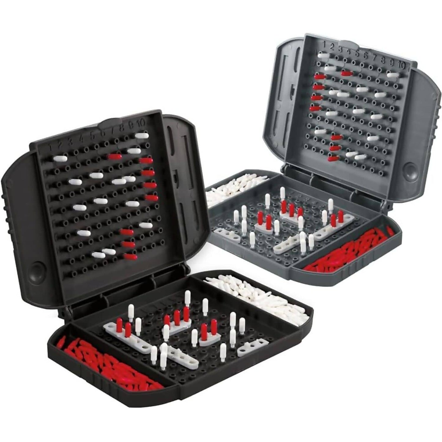 Hasbro -  Gaming - Battleship Grab and Go! Portable Travel Board Game