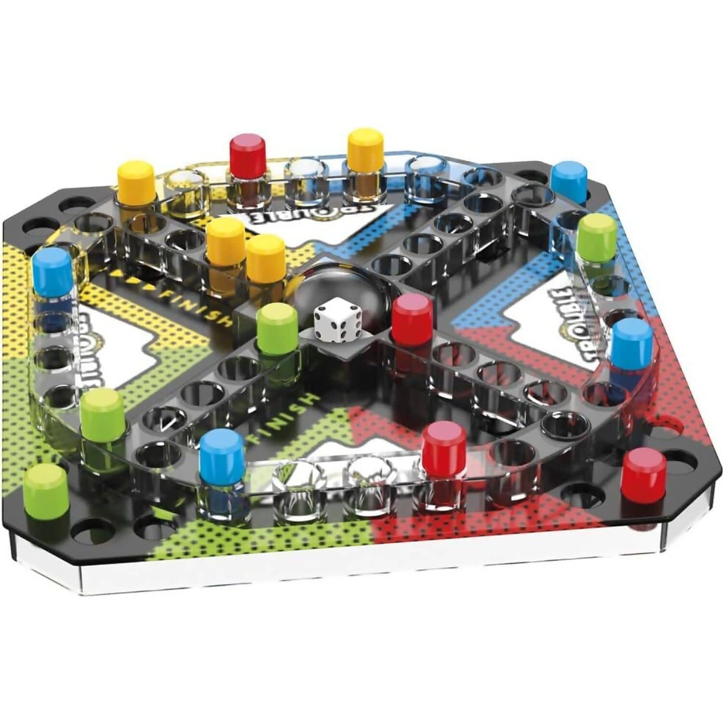 Hasbro -  Gaming - Trouble Grab & Go! Portable Travel Board Game
