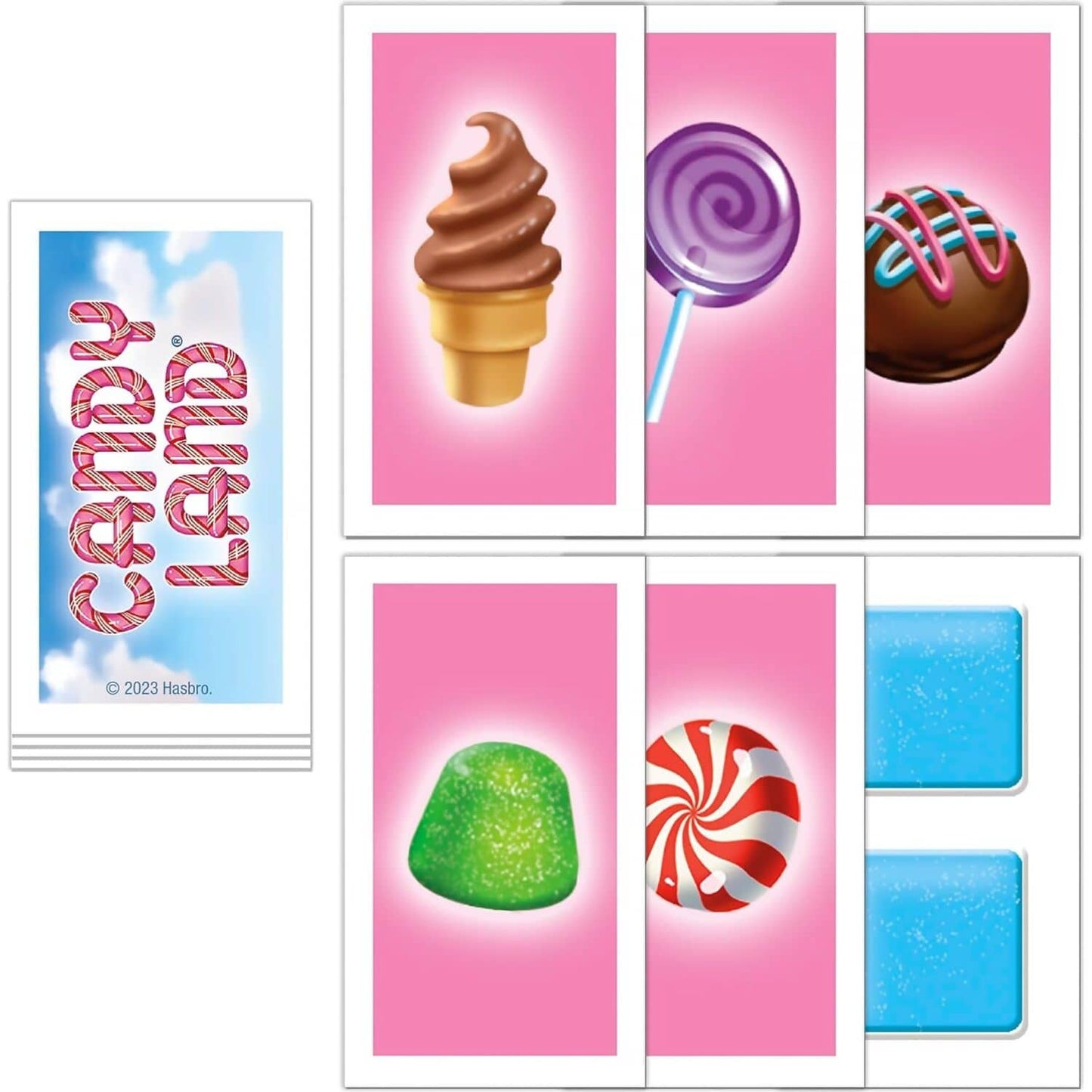 Hasbro -  Gaming - Candy Lane Grab & Go! Portable Travel Board Game