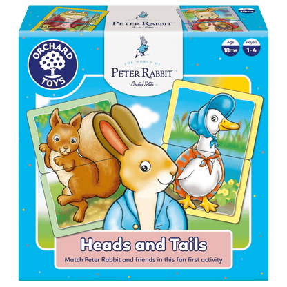 Orchard Toys - Peter Rabbit™ Heads and Tails Game