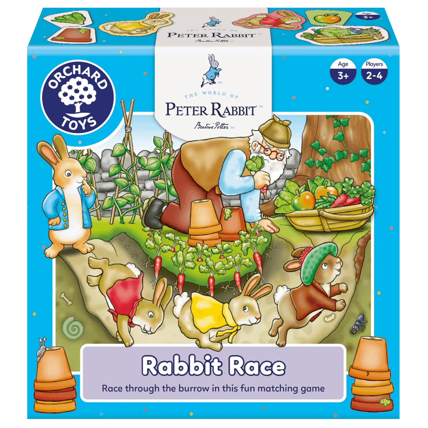 Orchard Toys - Peter Rabbit™ Rabbit Race Game
