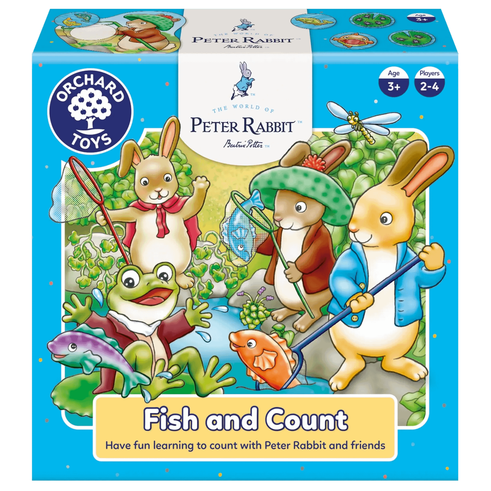 Orchard Toys - Peter Rabbit Fish and Count Game