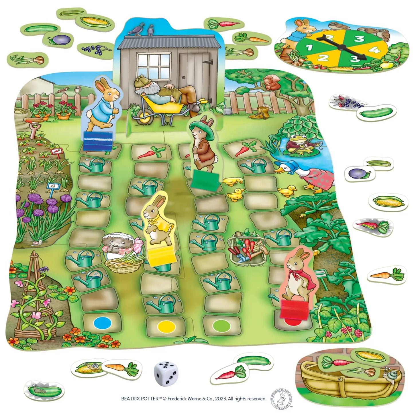 Orchard Toys - Peter Rabbit™ Don't Wake Mr. McGregor! Game