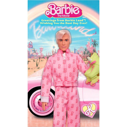 Barbie - The Movie Ken Collectible Doll Ryan Gosling As Ken Wearing Pink Jumpsuit With B Detail - Mattel